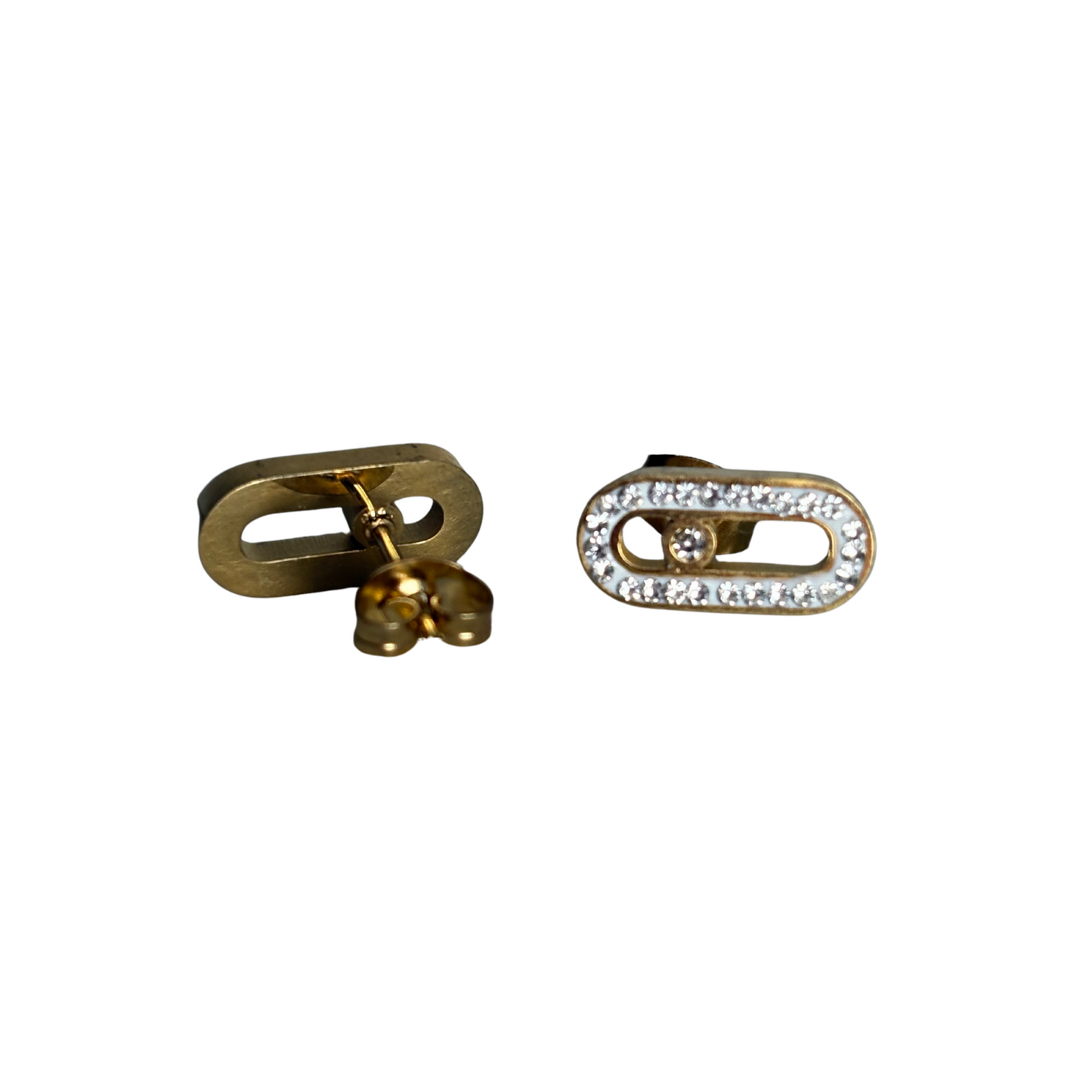 Boucles d'oreilles LOVIA ♥ - Doré en acier inoxydable