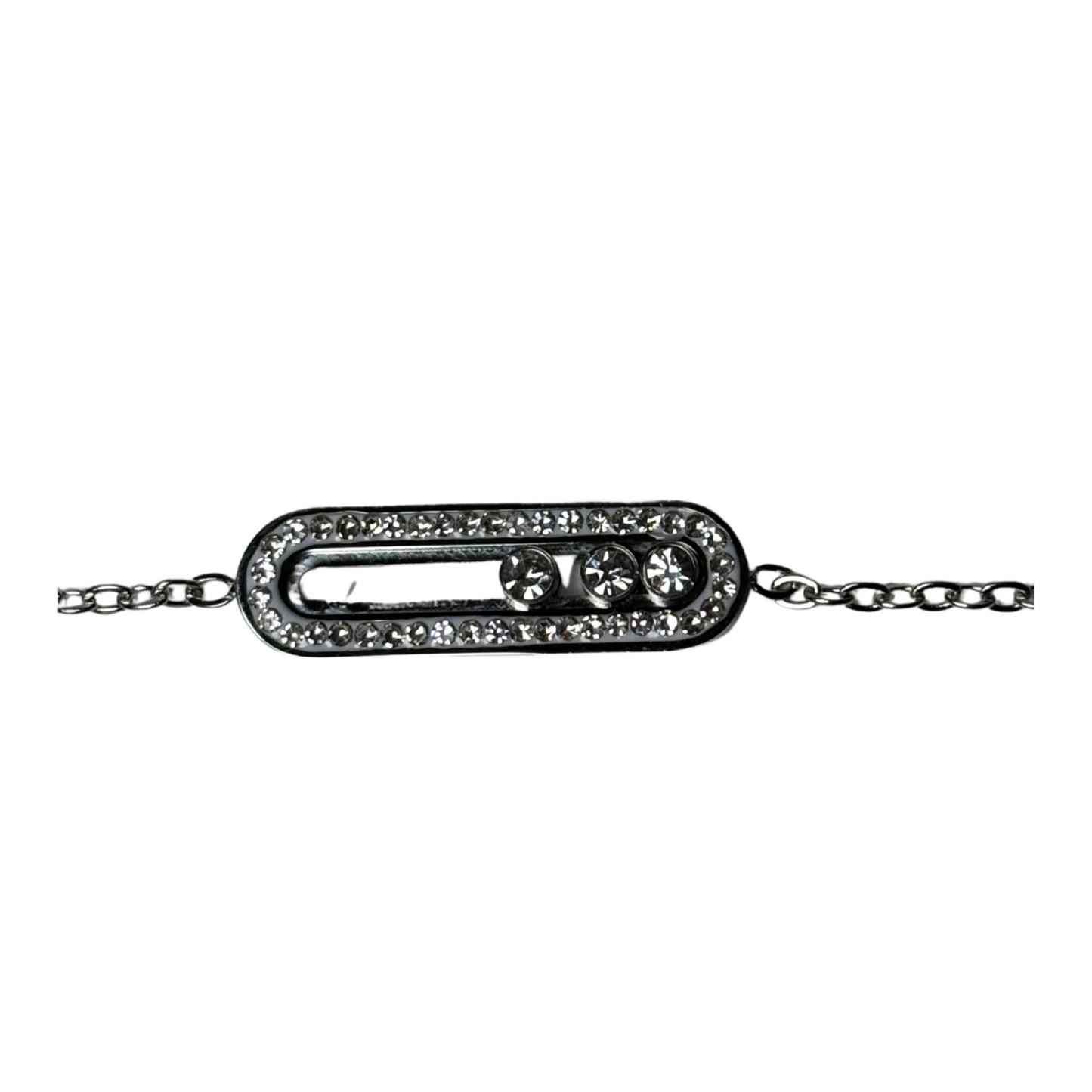 Bracelet LOVIA ♥ - Argenté en acier inoxydable