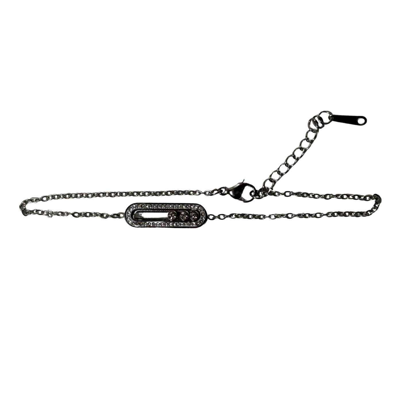 Bracelet LOVIA ♥ - Argenté en acier inoxydable
