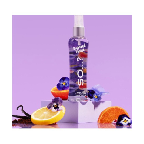 🌸 So…? – Brume Corporelle Sugared Violet – 100 ml