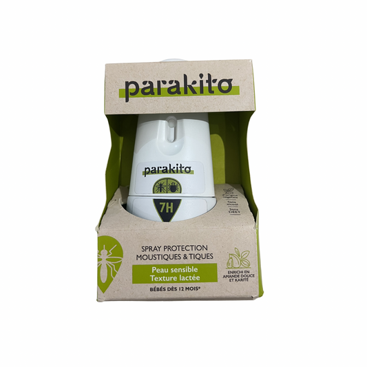 🦟 Spray Protection Anti-Moustiques & Anti-Tiques pour corps et visage – Parkito – 75 ml