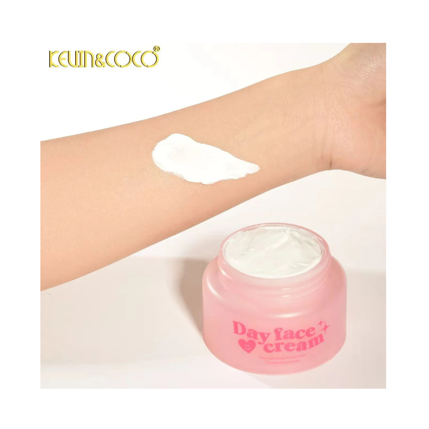💧 💖Crème Visage de Jour Hydratante – Kevin & Coco