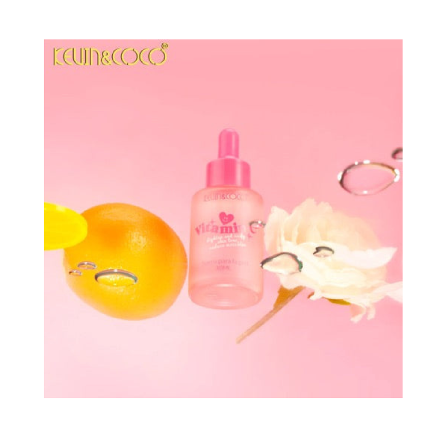 🍊✨ Sérum Visage Vitamine C – Kevin & Coco 30 ML