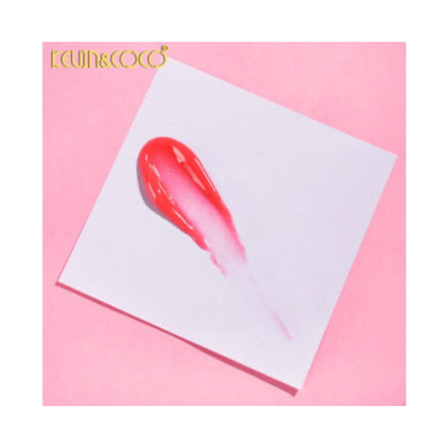 💄🍰 Coffret Lèvres Macaron Red – Kevin & Coco (2 pièces )