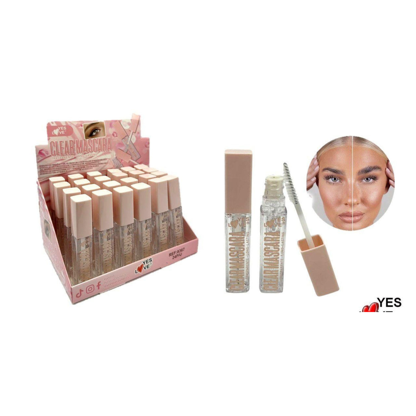 Gel a Sourcils Clear Mascara - Yes Love