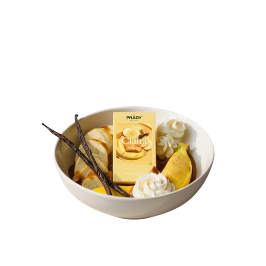 🍌💛 Eau de Toilette Claira Banana – 90 ML | Prady