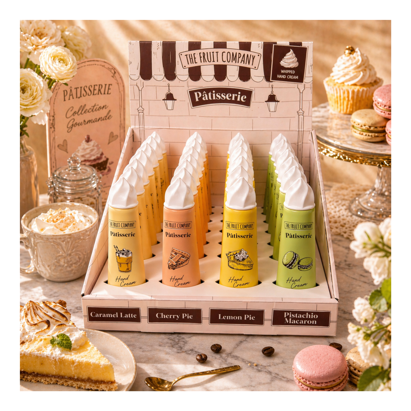🍰 Crème Mains Collection Pâtisserie – 60 ml - The Fruit Company