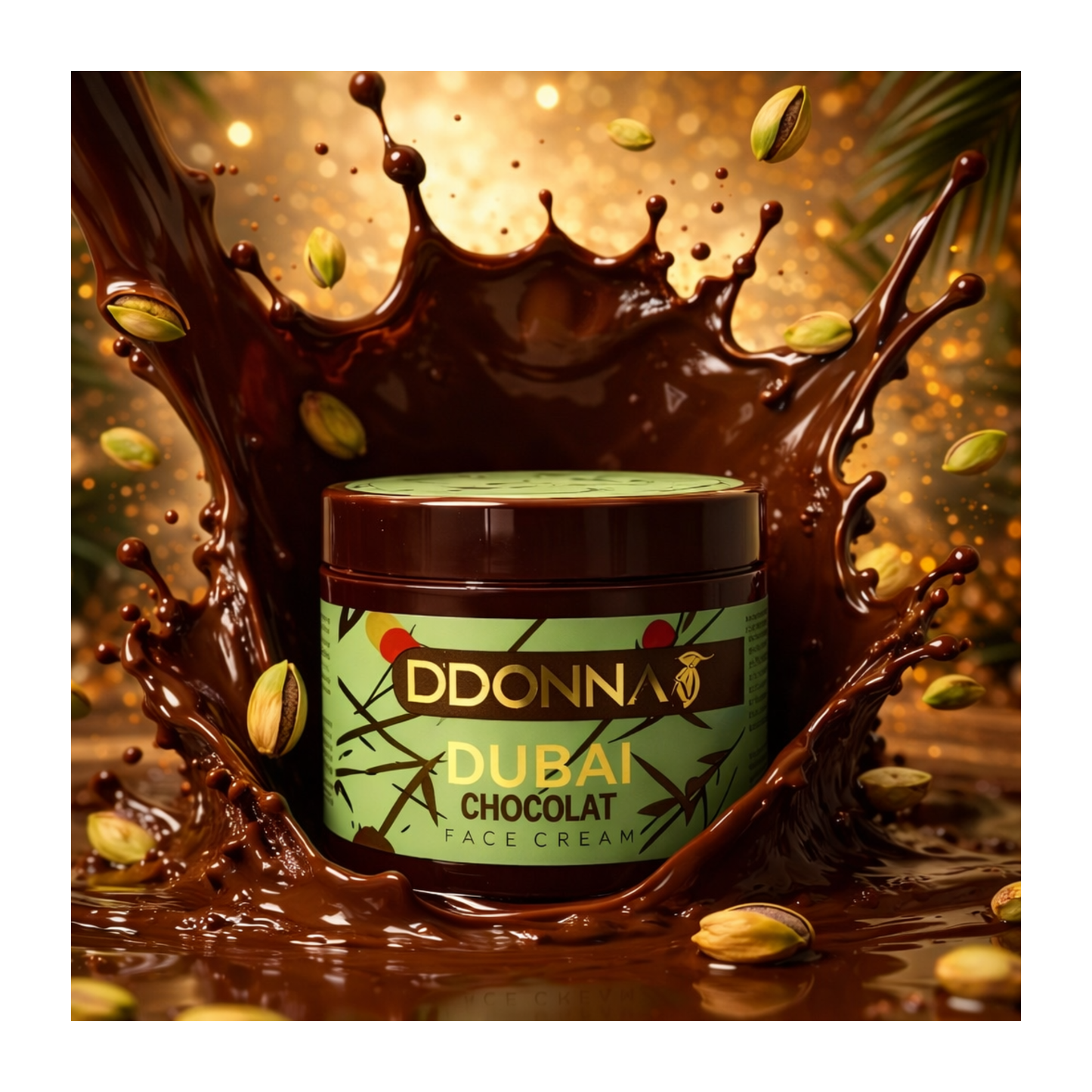 ✨💚🍫✨ Crème Visage Chocolat Dubai – By D’donna ✨🍫 115g