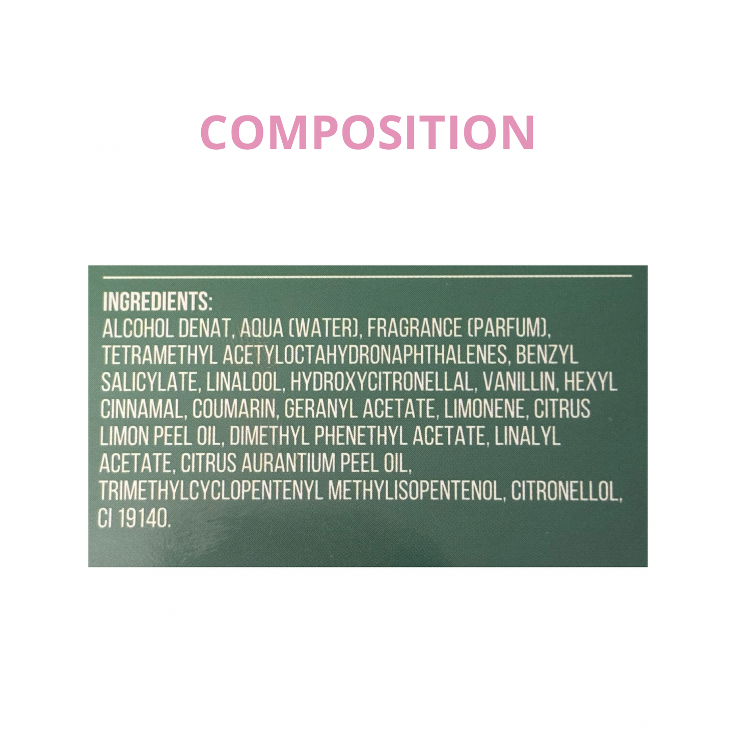 Eau de toilette Kashmere Candy - 100ml Prady