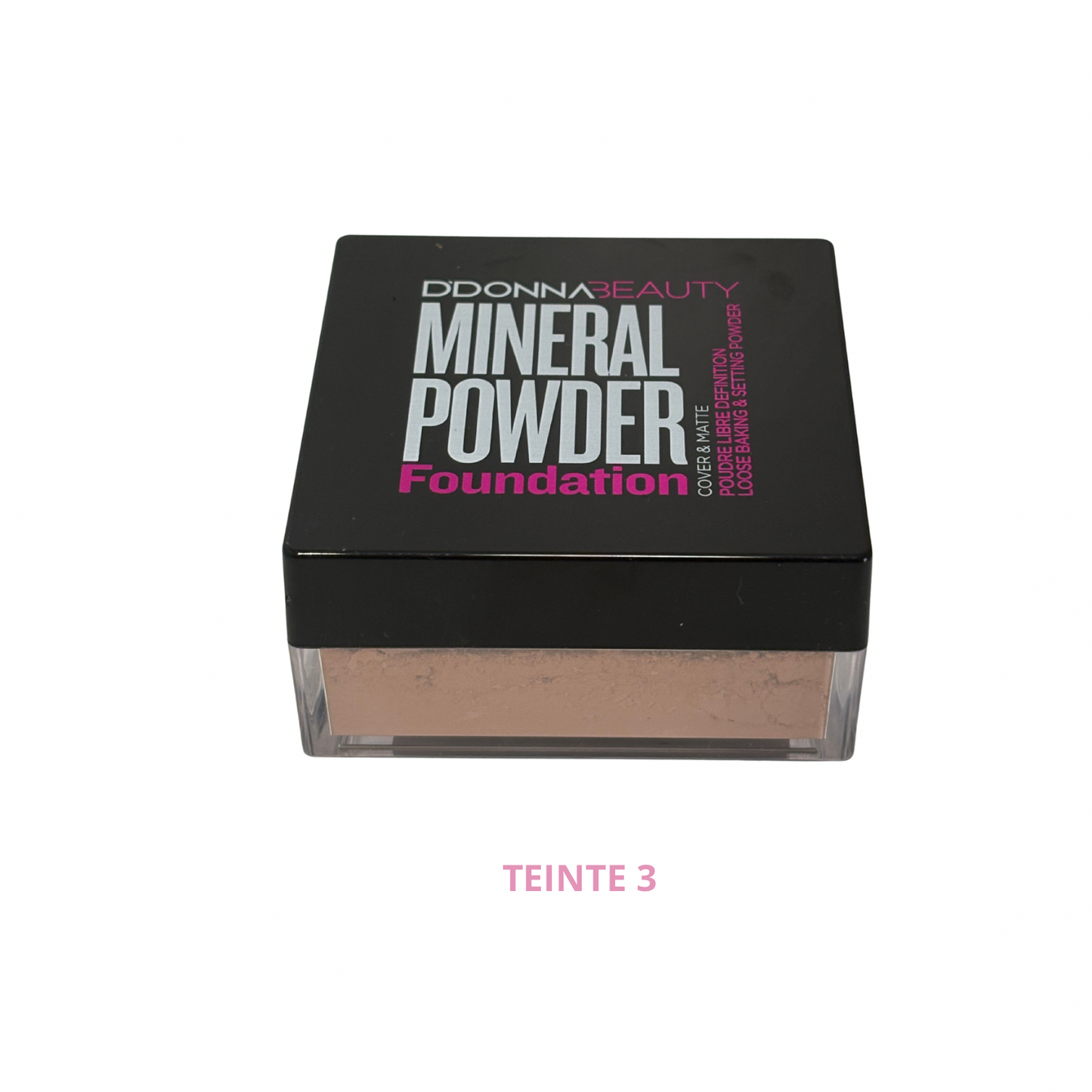 Poudre libre / Minéral Powder fondation - D’Donna Beauty -25g