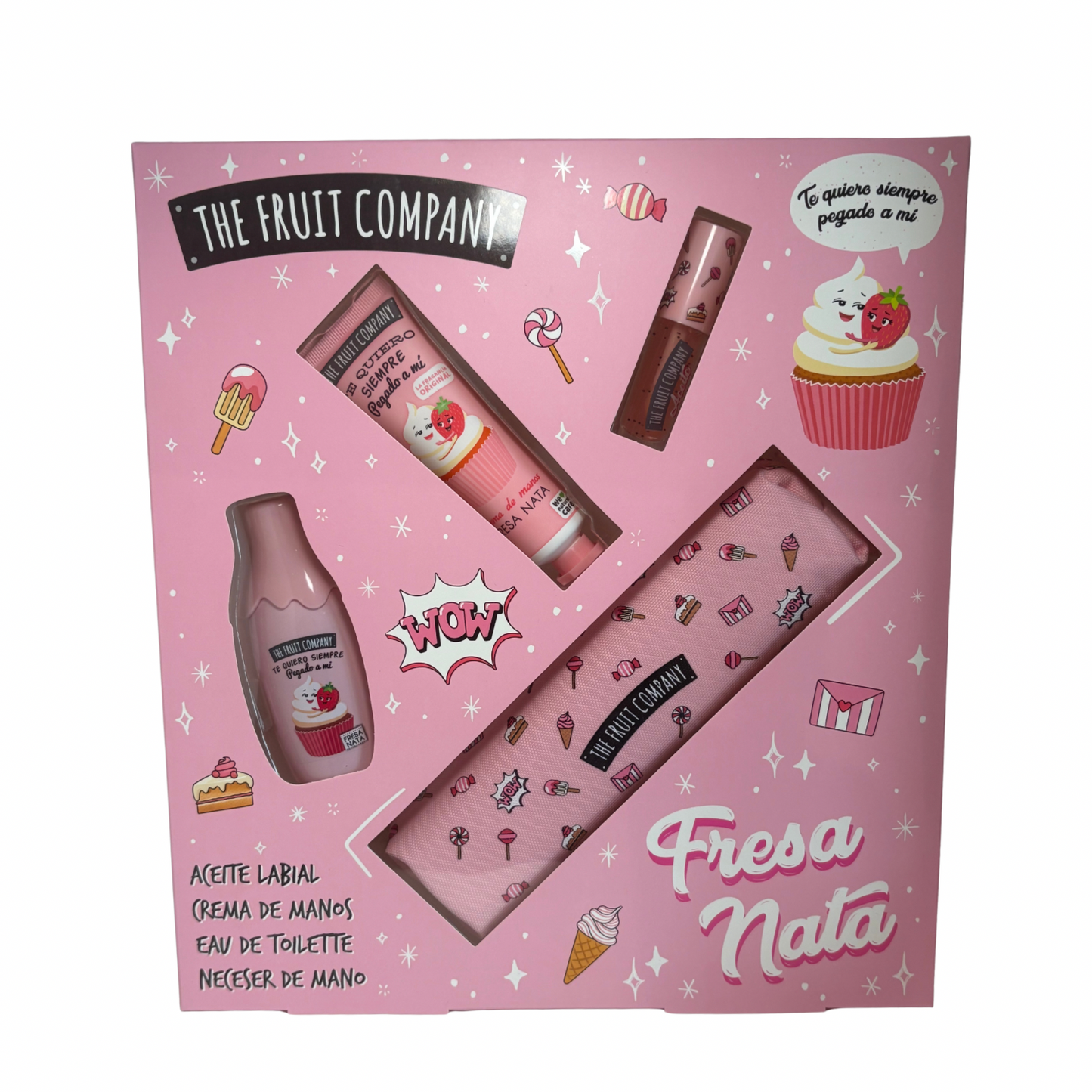 Coffret gourmand fraise chantilly- the Fruit Company