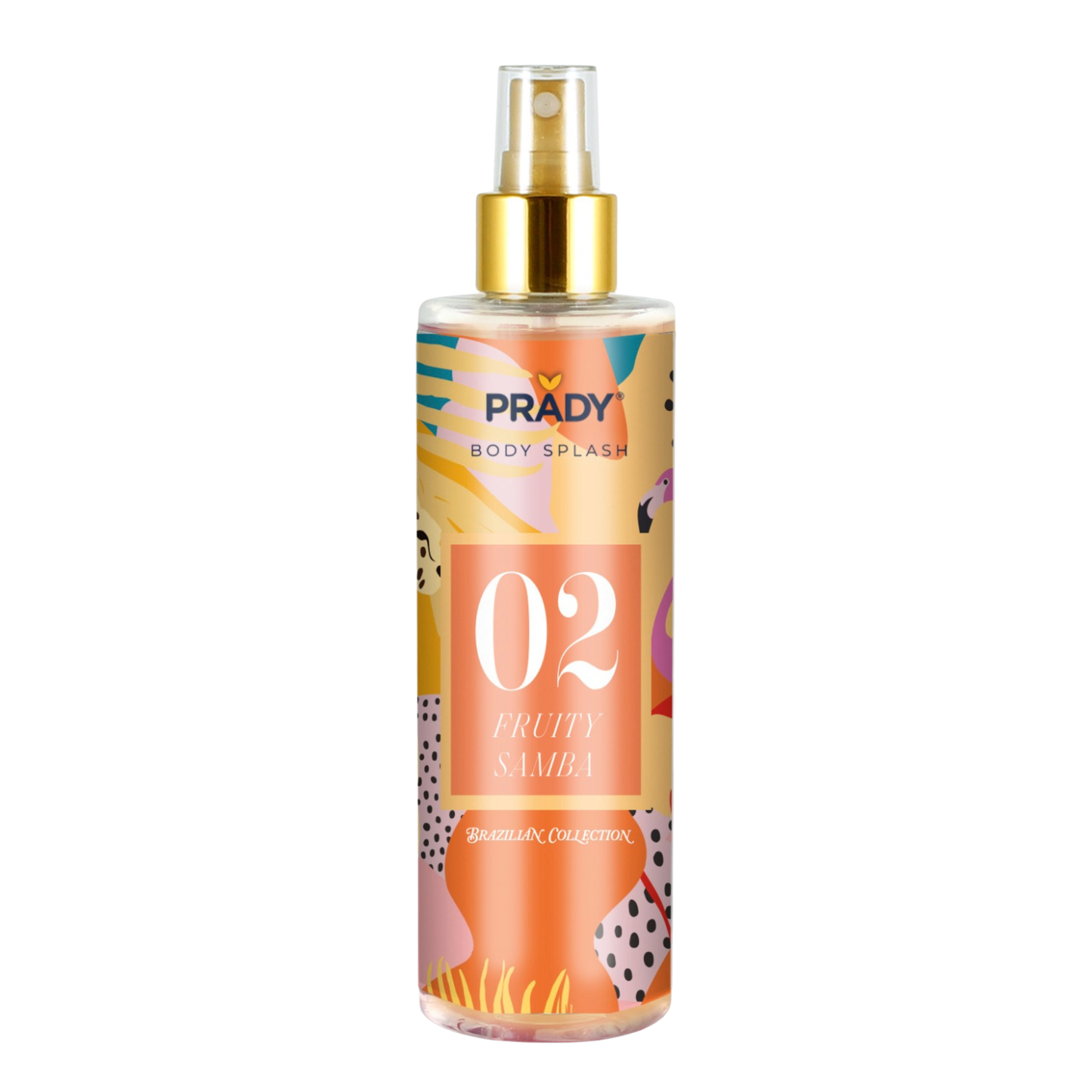 ☀️ Brume Corporelle PRADY Fruity Samba 02 – 250 ml