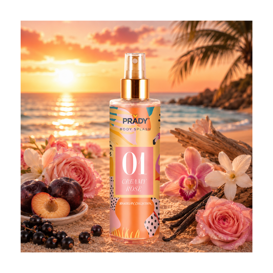 🌸💖 Brume Corporelle PRADY Creamy Rose 01 – 250 ml
