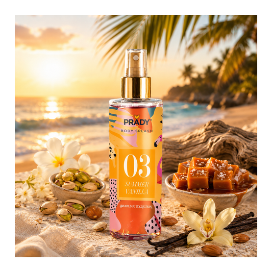 🌴☀️ Brume Corporelle PRADY Summer Vanilla 03 – 250 ml