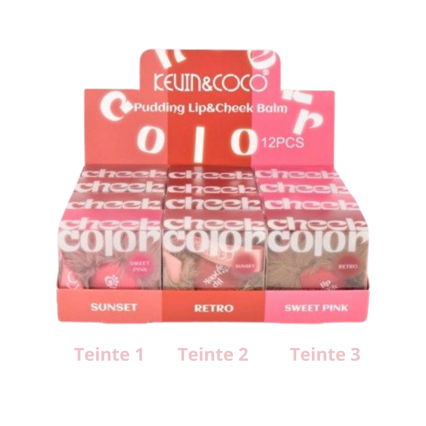 Baume à lèvres & blush - Kevin & Coco