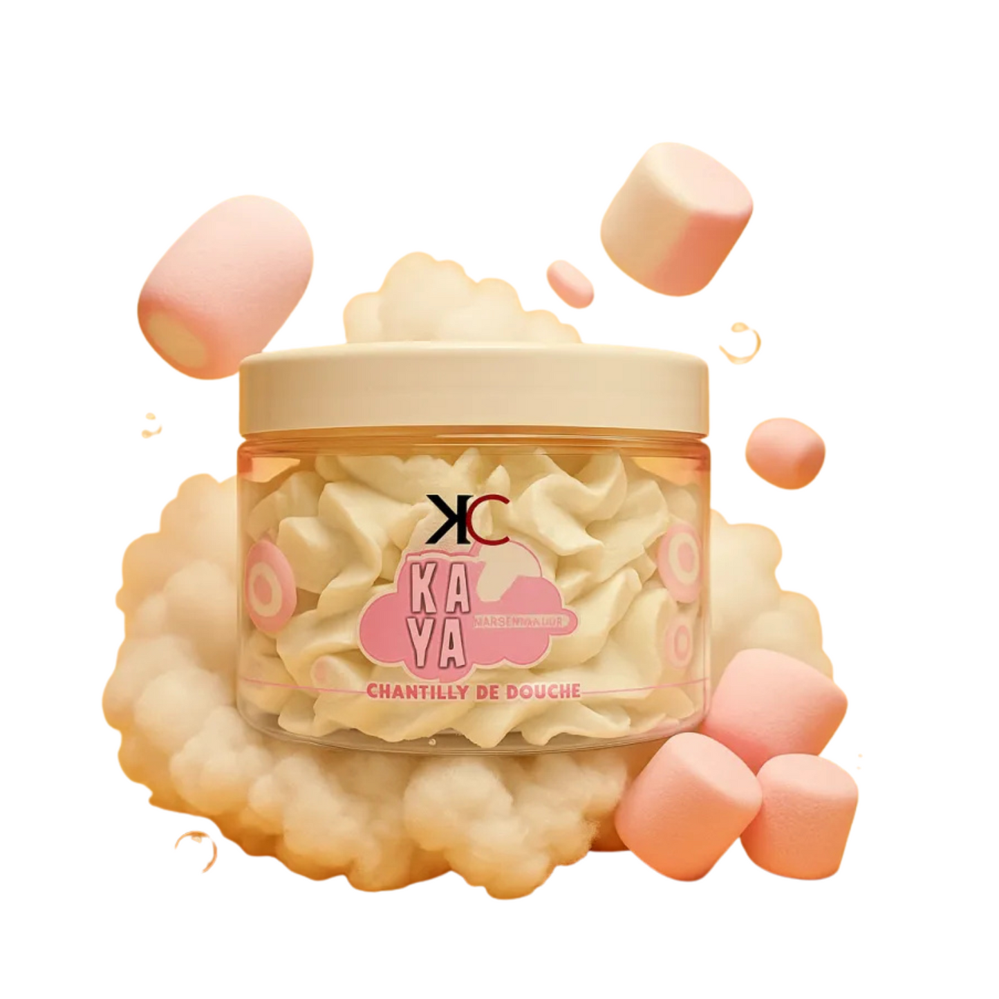 Chantilly de douche Kaya Marshmallow - 100g fabrication Française