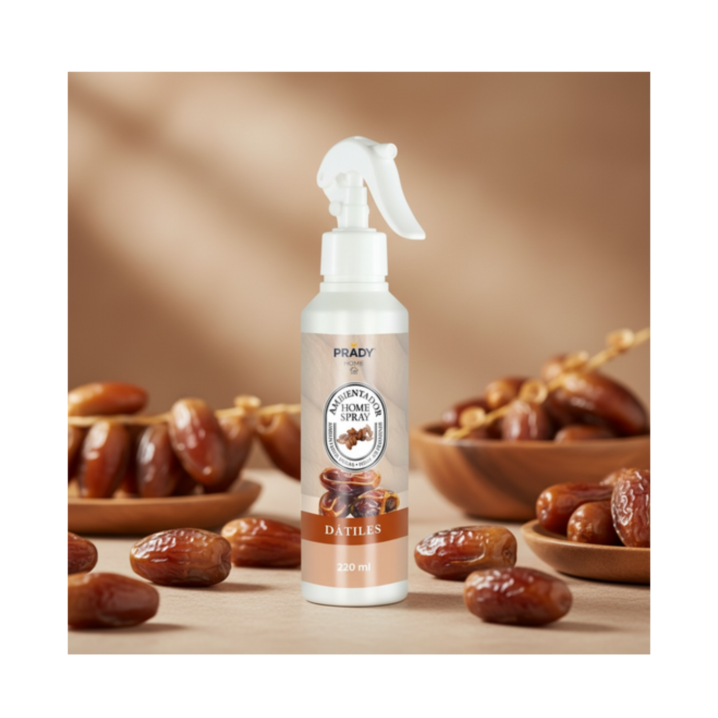Spray d’Ambiance Datiles – 220 ml | Prady 🌴✨