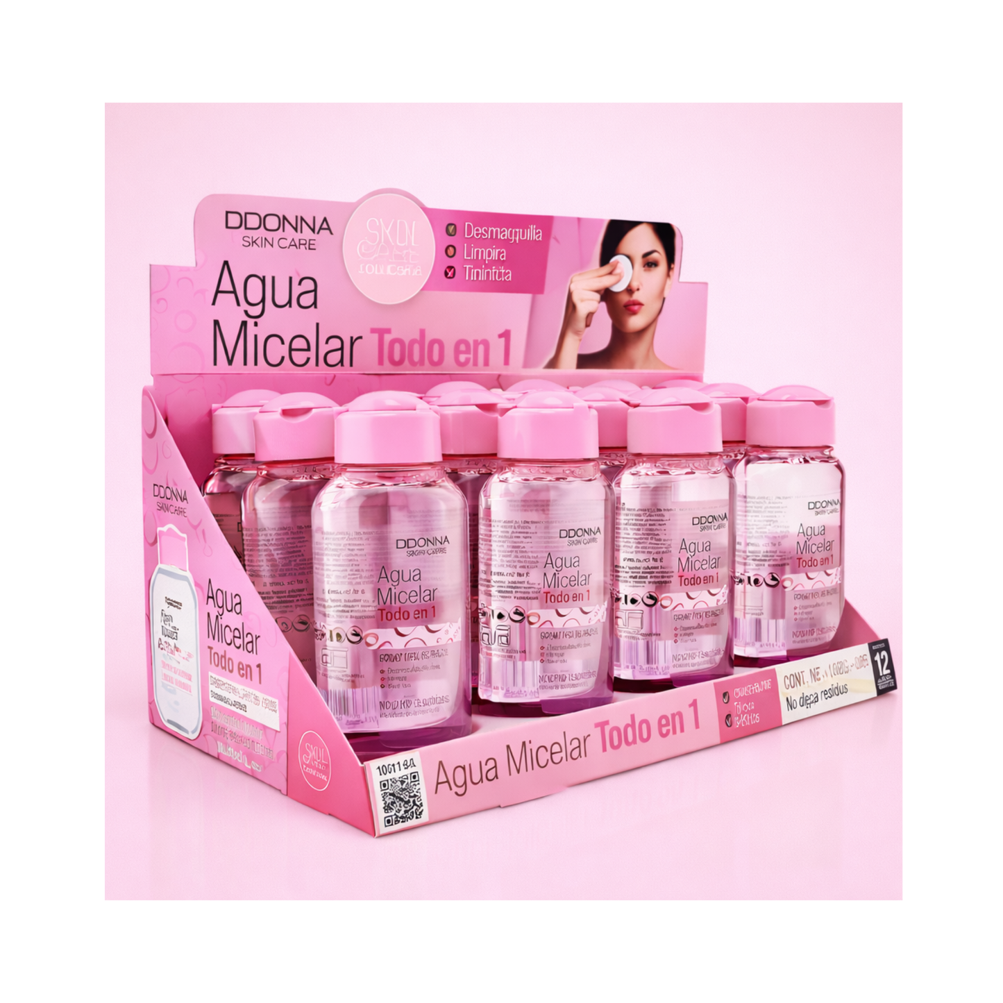 ✨ Lotion Micellaire Démaquillante 3 en 1 – D’donna 💧125ml