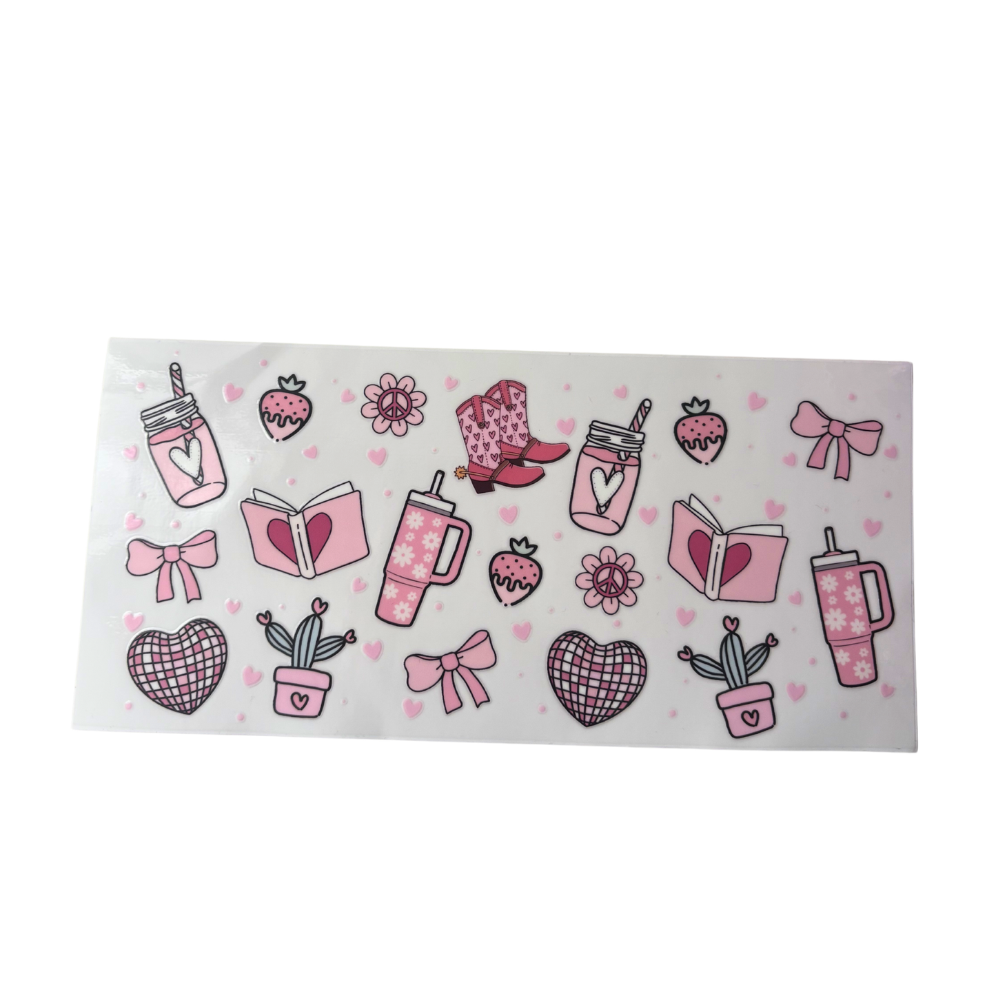🌸 Gourde en Verre « Pink Vibe » ✨