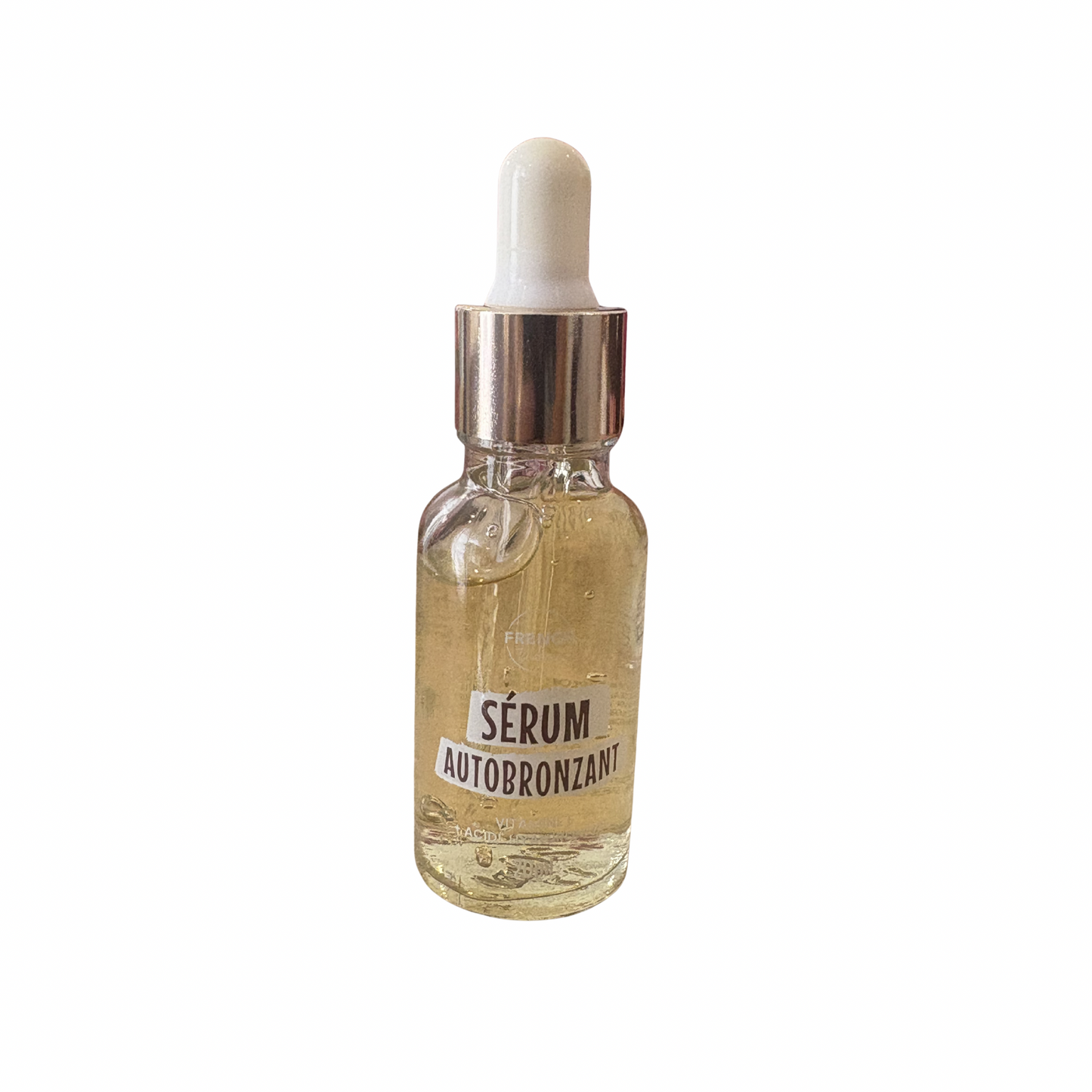 Sérum Autobronzant Visage – Vitamine E & Acide Hyaluronique -French Tendance