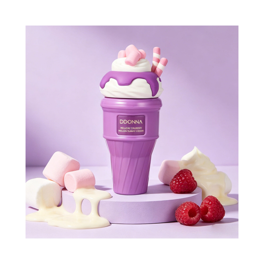 🍬 Brume Corps & Cheveux Mallow Crunchy – Gamme Yummy Cream – D’Donna – 250 ml