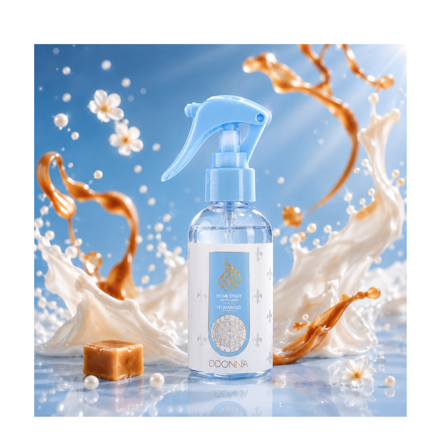🤍 Spray d’Ambiance & Textile Bianco Latte – D’Donna – 120 ml
