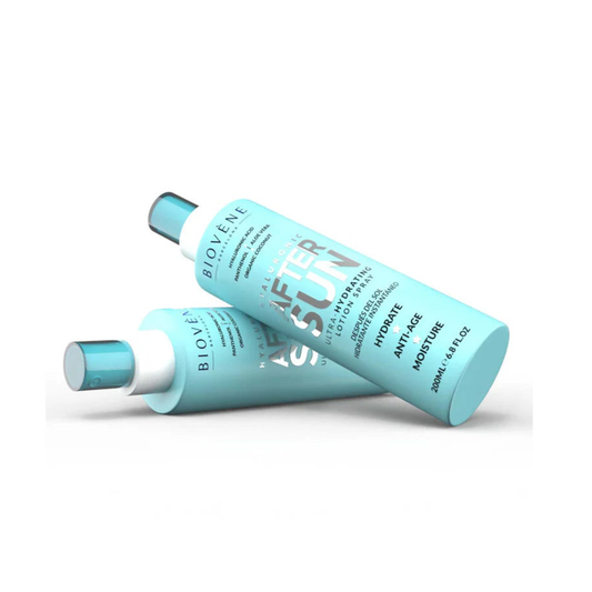 💙 Spray Après-Soleil Ultra-Hydratant à l’Acide Hyaluronique – Biovène Barcelona – 200 ml