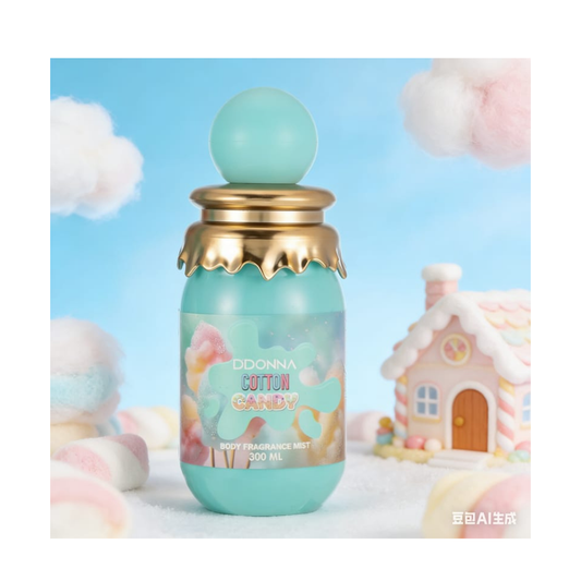 ☁️ Brume Corps & Cheveux Cotton Candy – D’Donna – 300 ml
