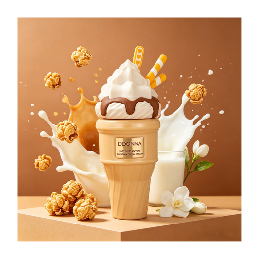 🍮 Brume Corps & Cheveux Euphoria Lovers – Gamme Yummy Cream – D’Donna – 250 ml