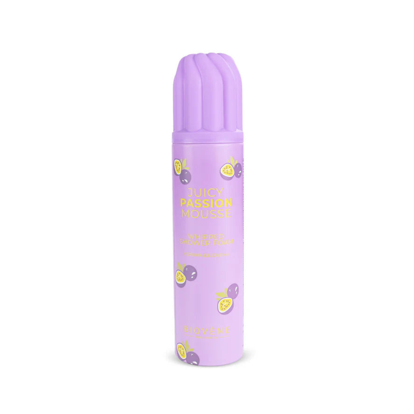 🥠Mousse de Douche Fouettée Juicy Passion – Biovène Barcelona – 250 ml