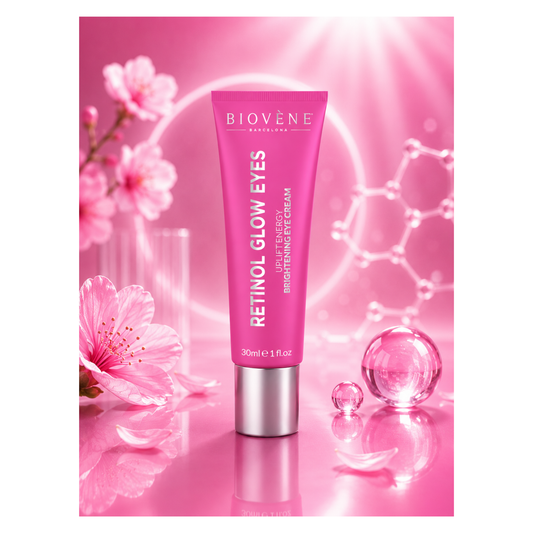 ✨ Contour des Yeux Éclat au Rétinol 30 ml – Biovène Barcelona 👁️💛
