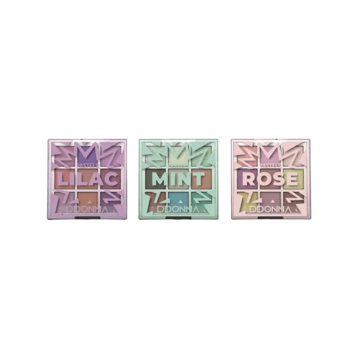 🌸 Palette de Fards à Paupières Pastels – D’Donna
