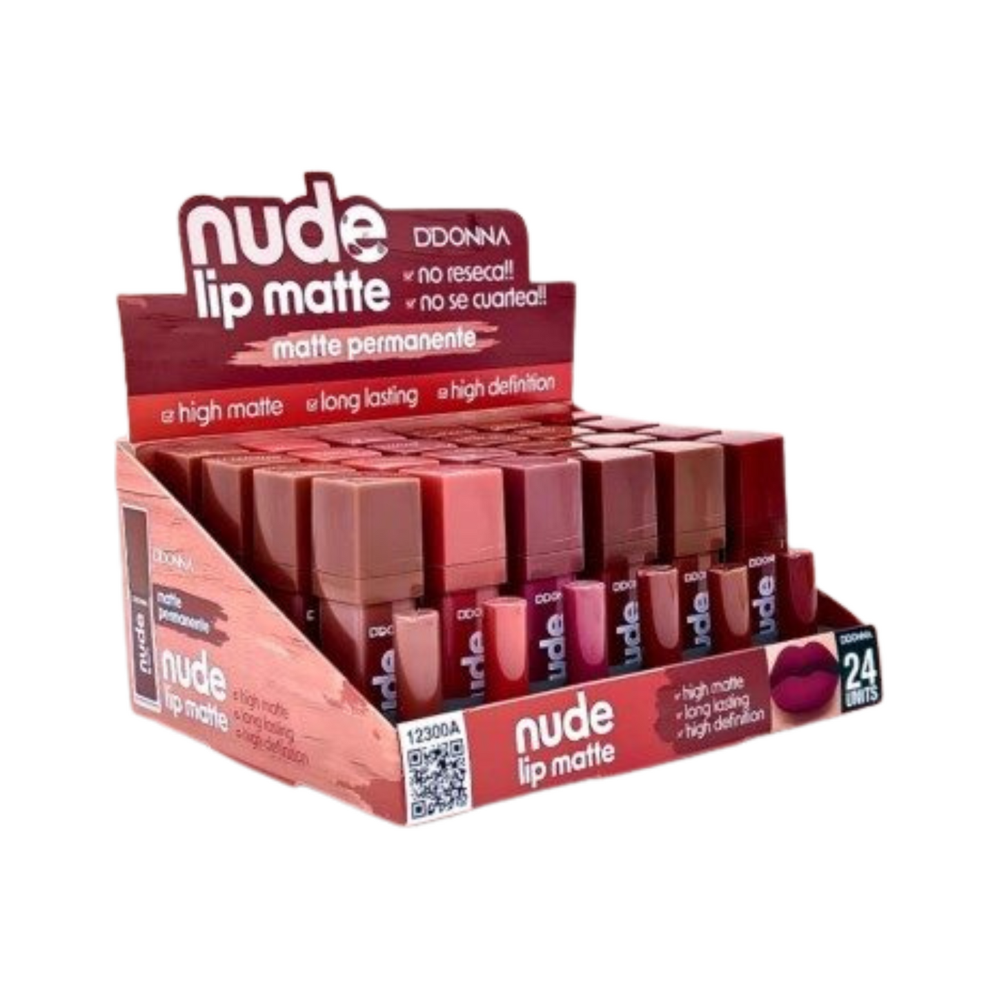 Rouge à lèvres Matt - nude lipe matte - D’donna