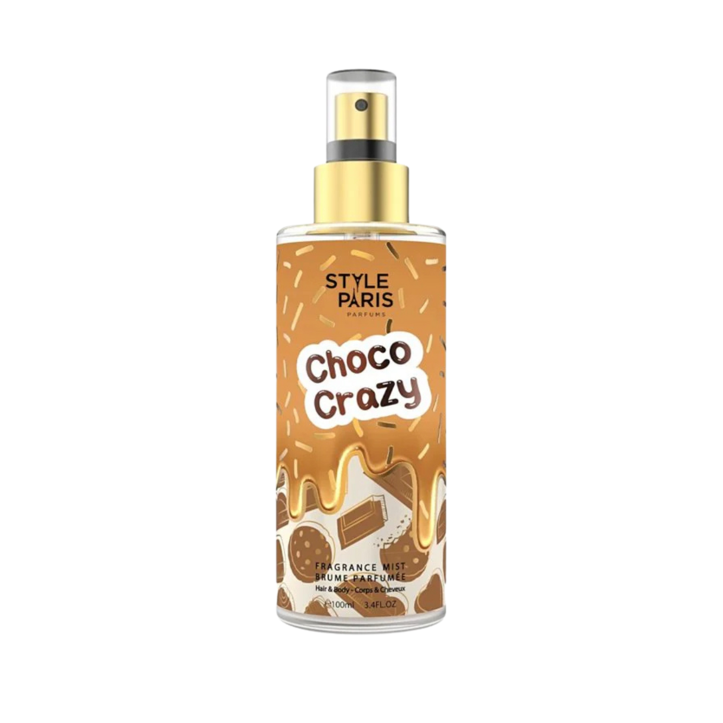 🍫 Brume Parfumée – Choco Crazy (chocolat Caramel & Vanille) 100 ml