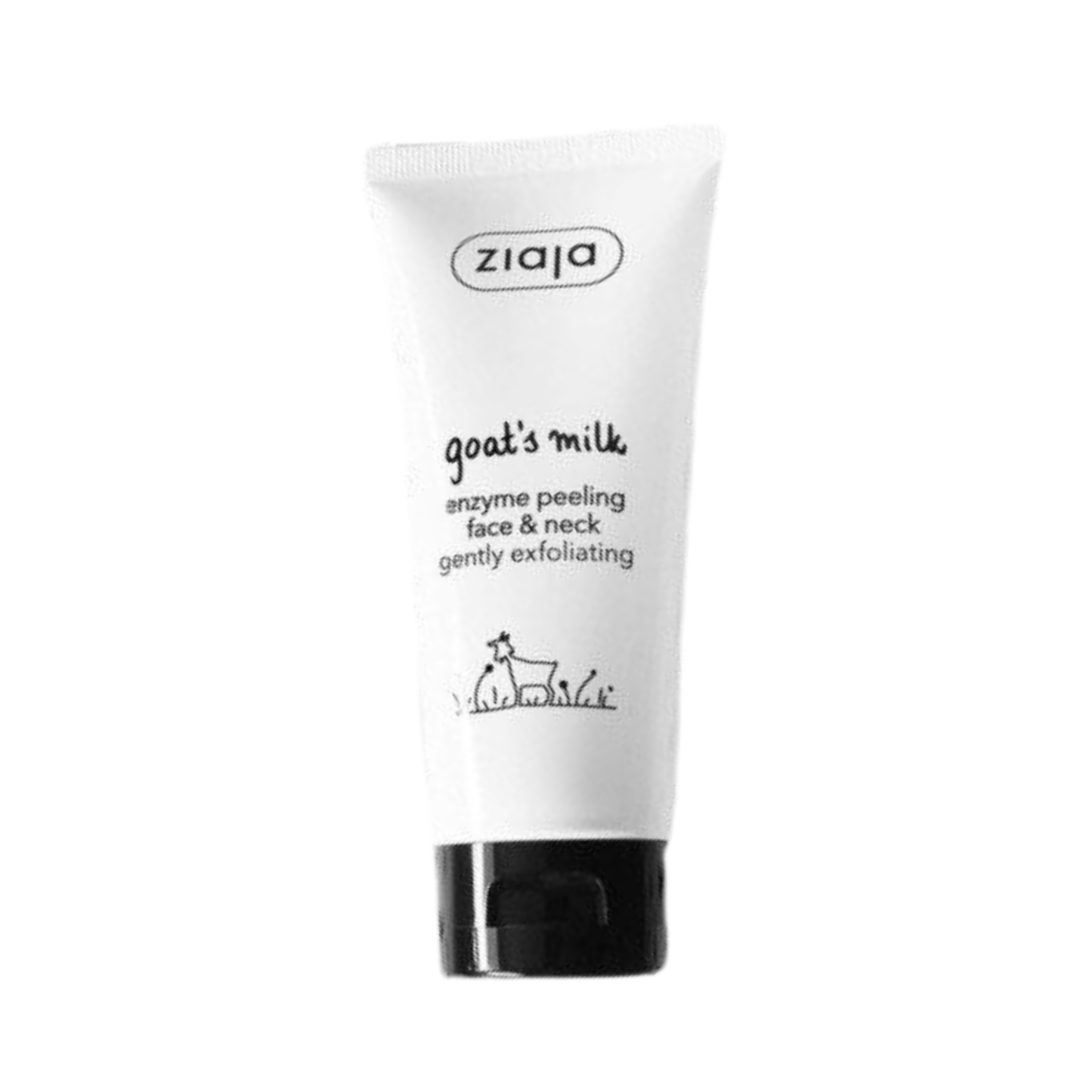 Peeling Enzymatique Visage & Cou au Lait de Chèvre 🐐 – 75 ml -Ziaja