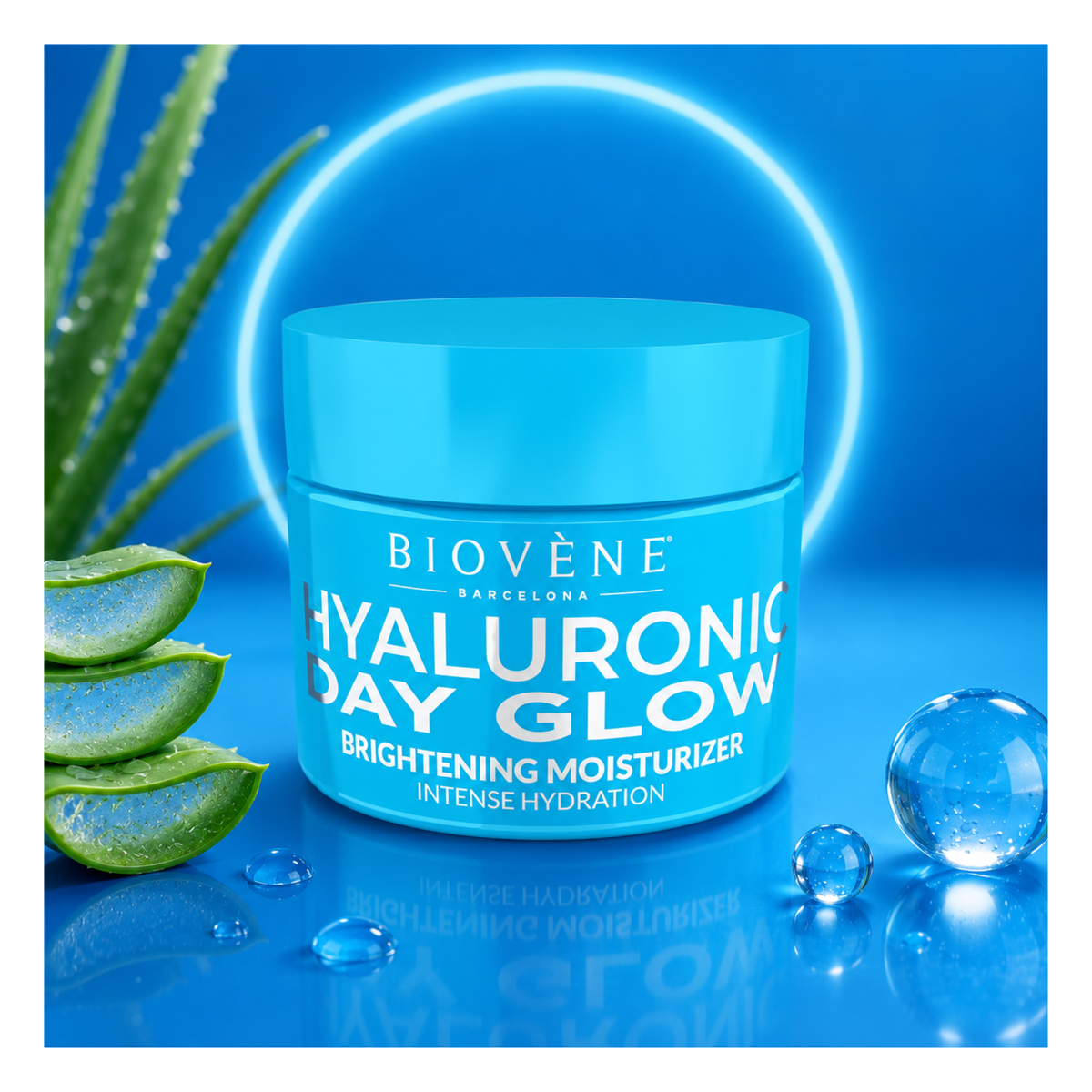 Crème de Jour Hyaluronic Day Glow – Biovène Barcelona – 50 ml 💧✨
