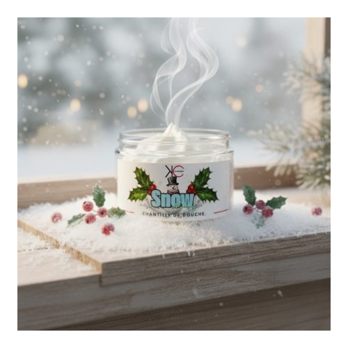 ❄️🌨️ Chantilly de Douche – Snow
Édition Hiver – Pot de 100 g