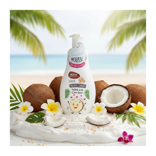 🥥 Savon Mains Mousse – Coco – The Fruit Company