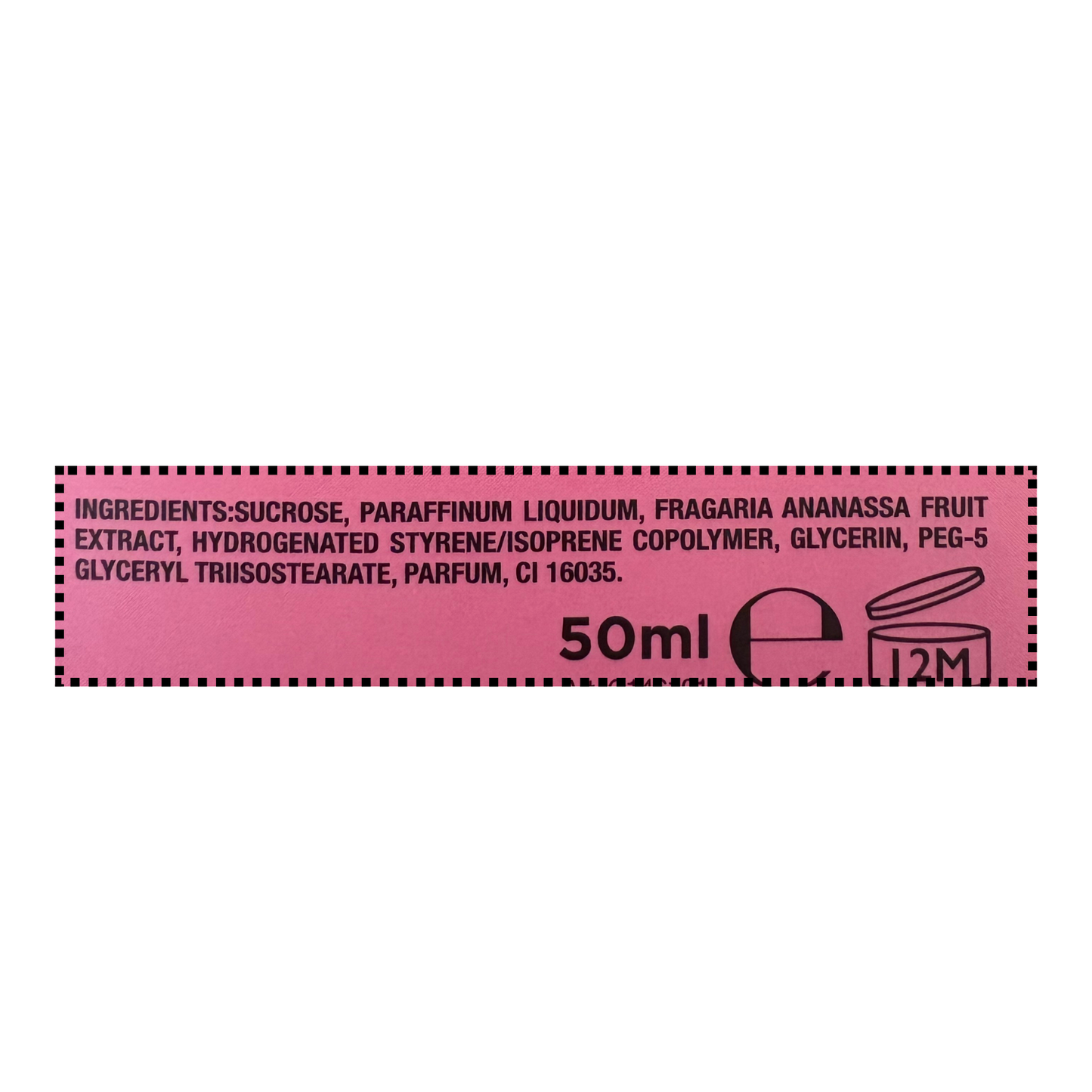 coffret soin des lèvres à la fraise - Scrub 50ml