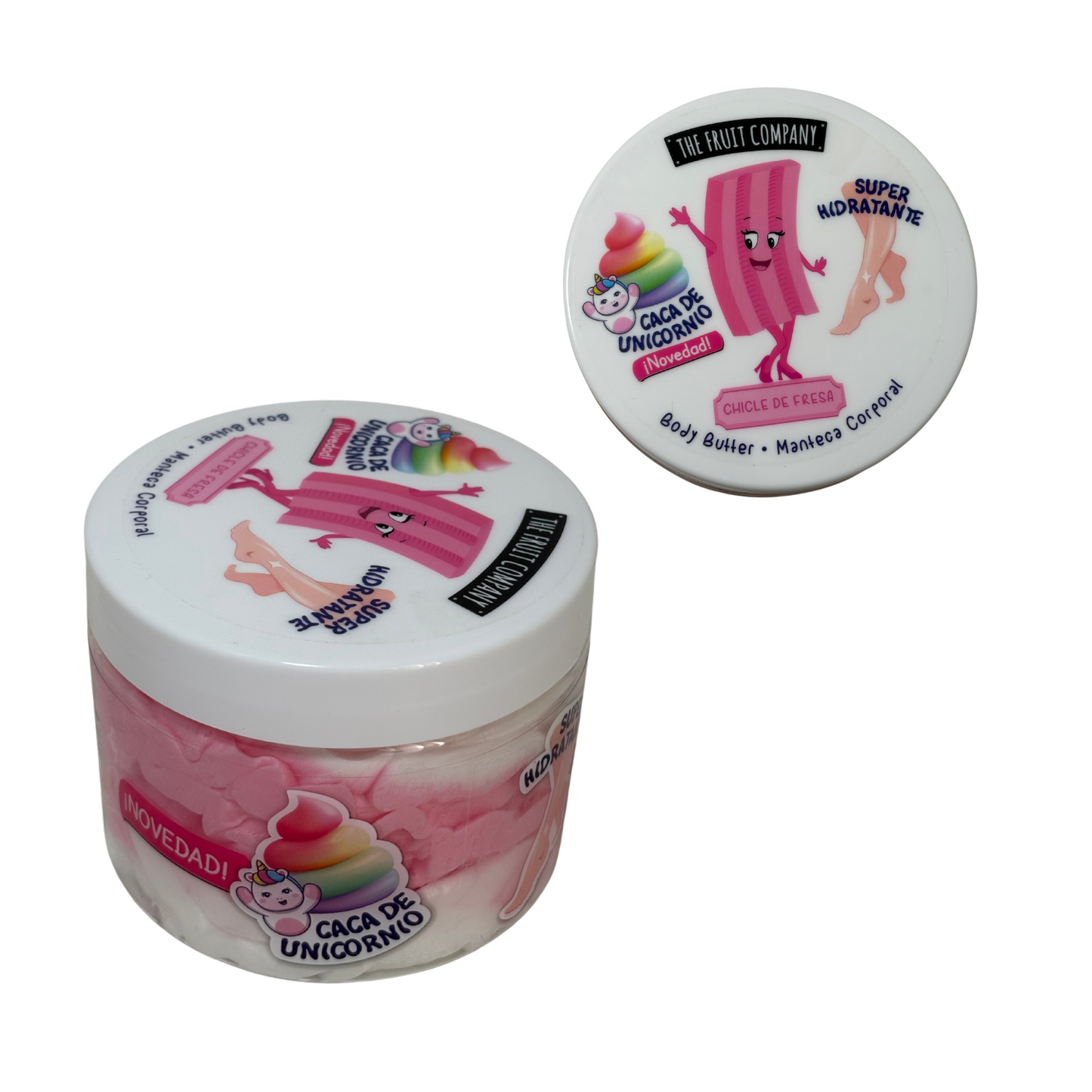Beurre corporel chantilly parfums fruités - 250g