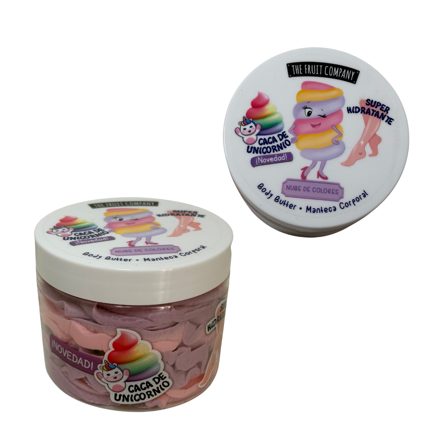 Beurre corporel chantilly parfums fruités - 250g