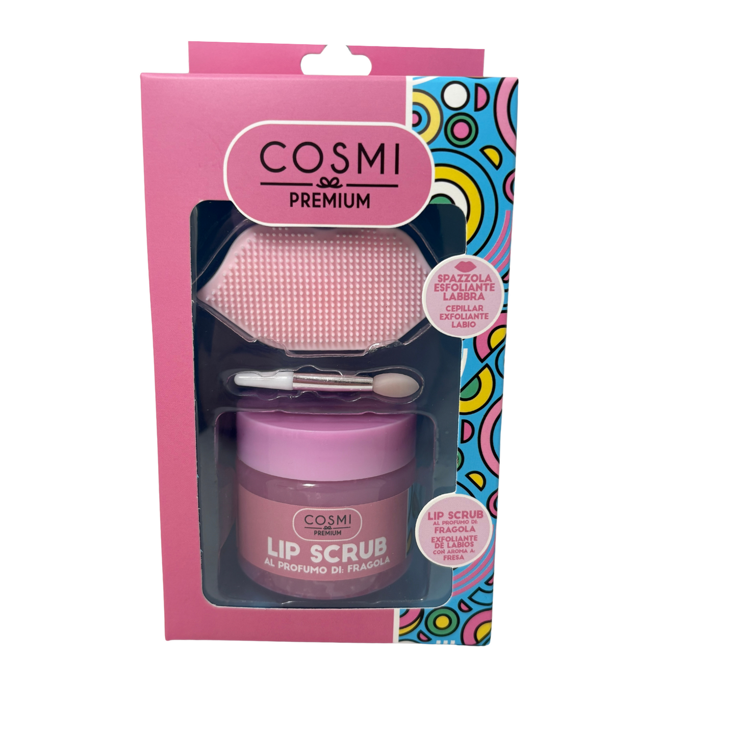 coffret soin des lèvres à la fraise - Scrub 50ml