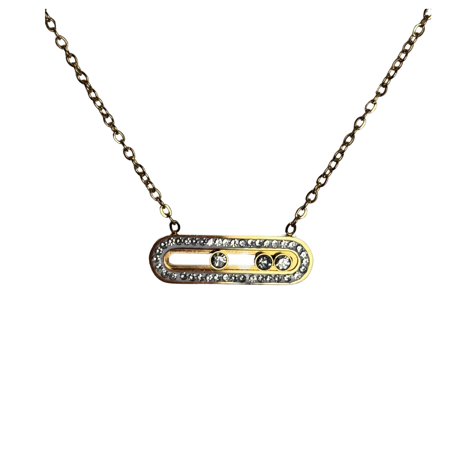 Collier LOVIA ♥ - Doré en acier inoxydable