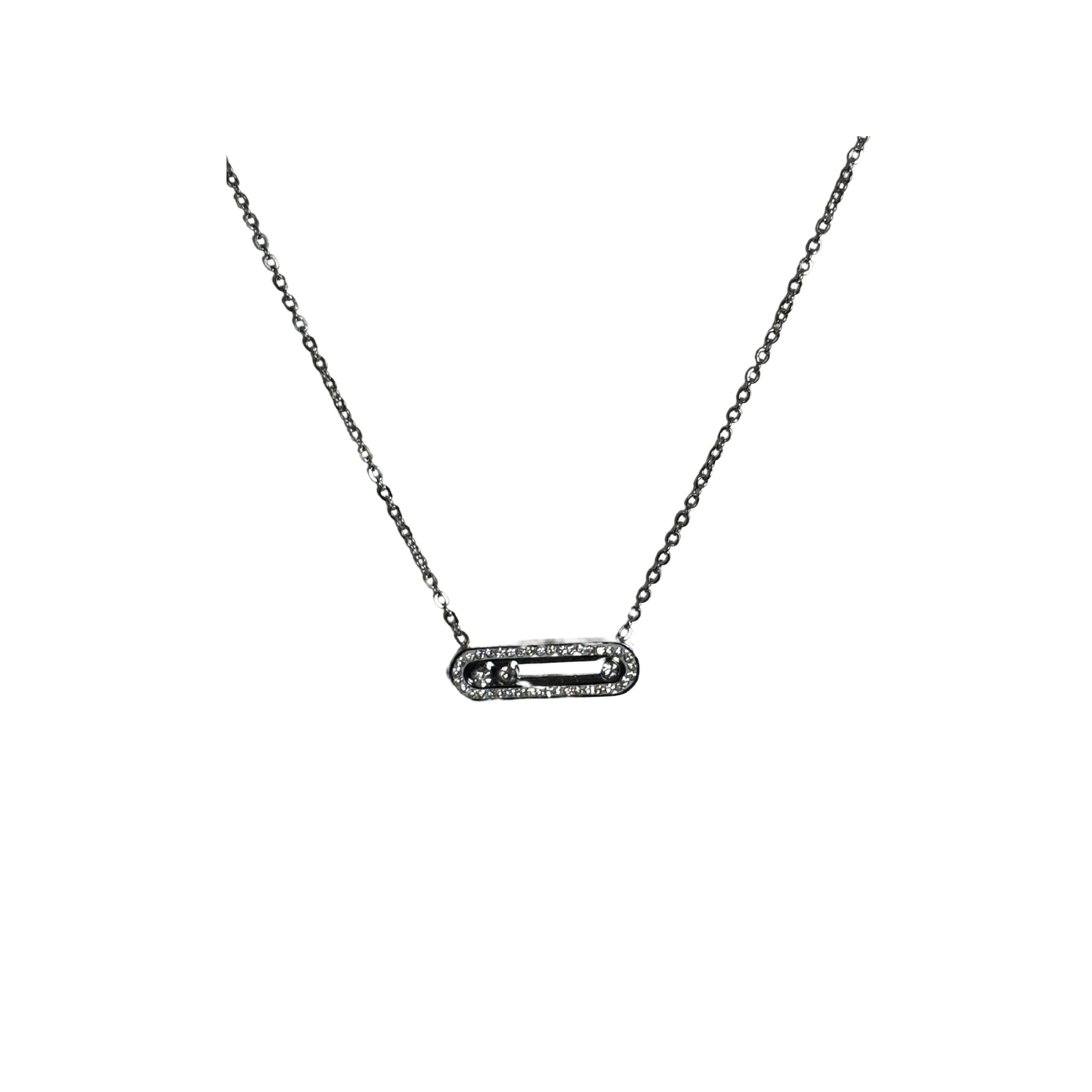 Collier LOVIA ♥ - Argenté en acier inoxydable