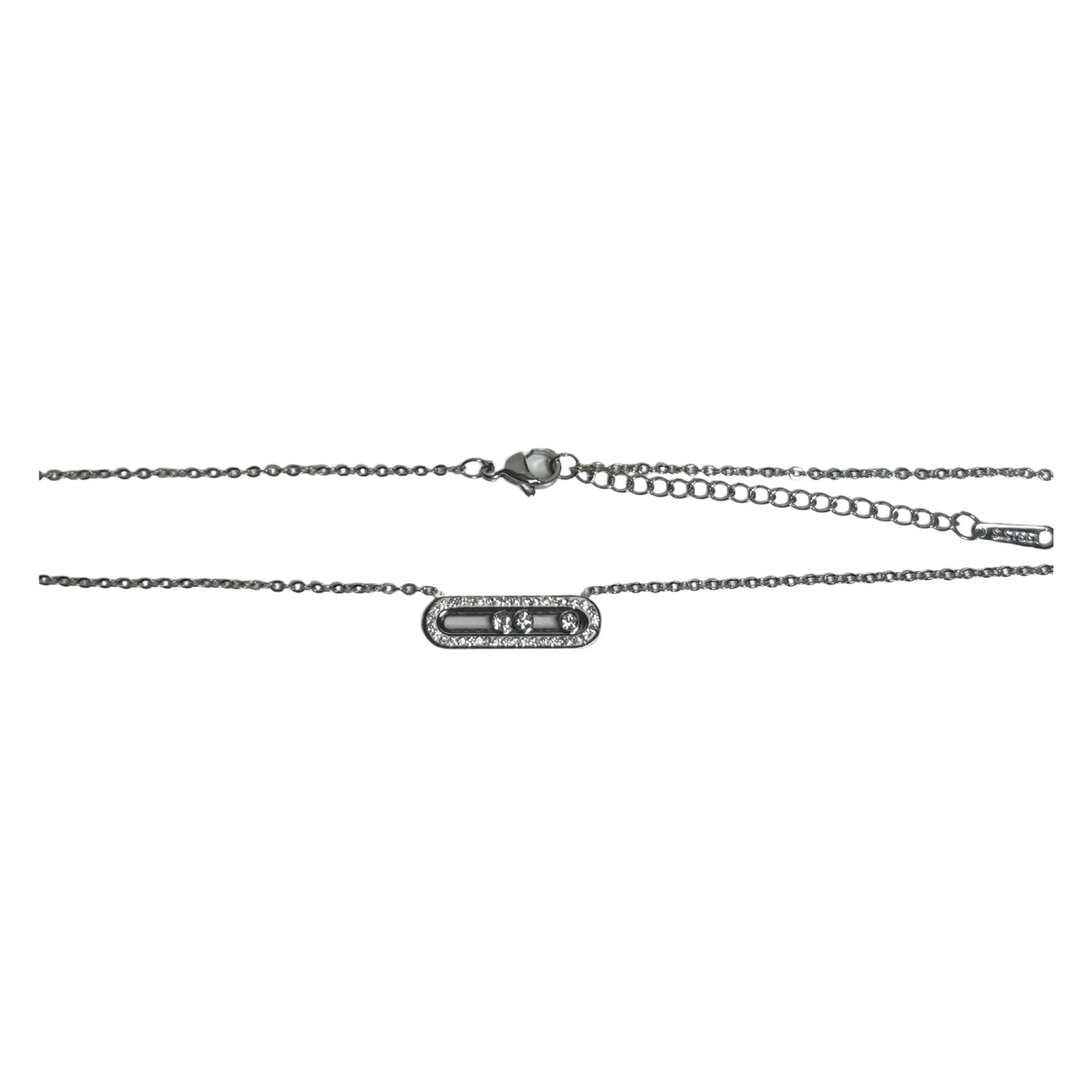 Collier LOVIA ♥ - Argenté en acier inoxydable