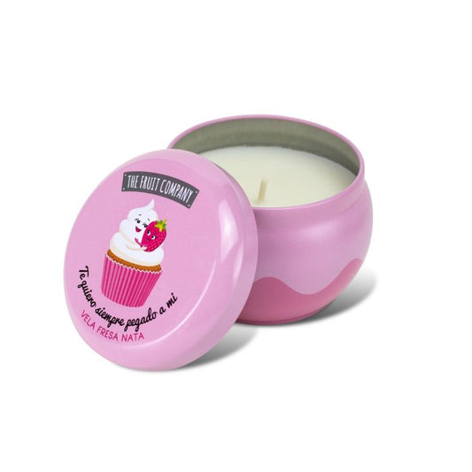 Bougie parfumée - senteur fraise chantilly The fruit company