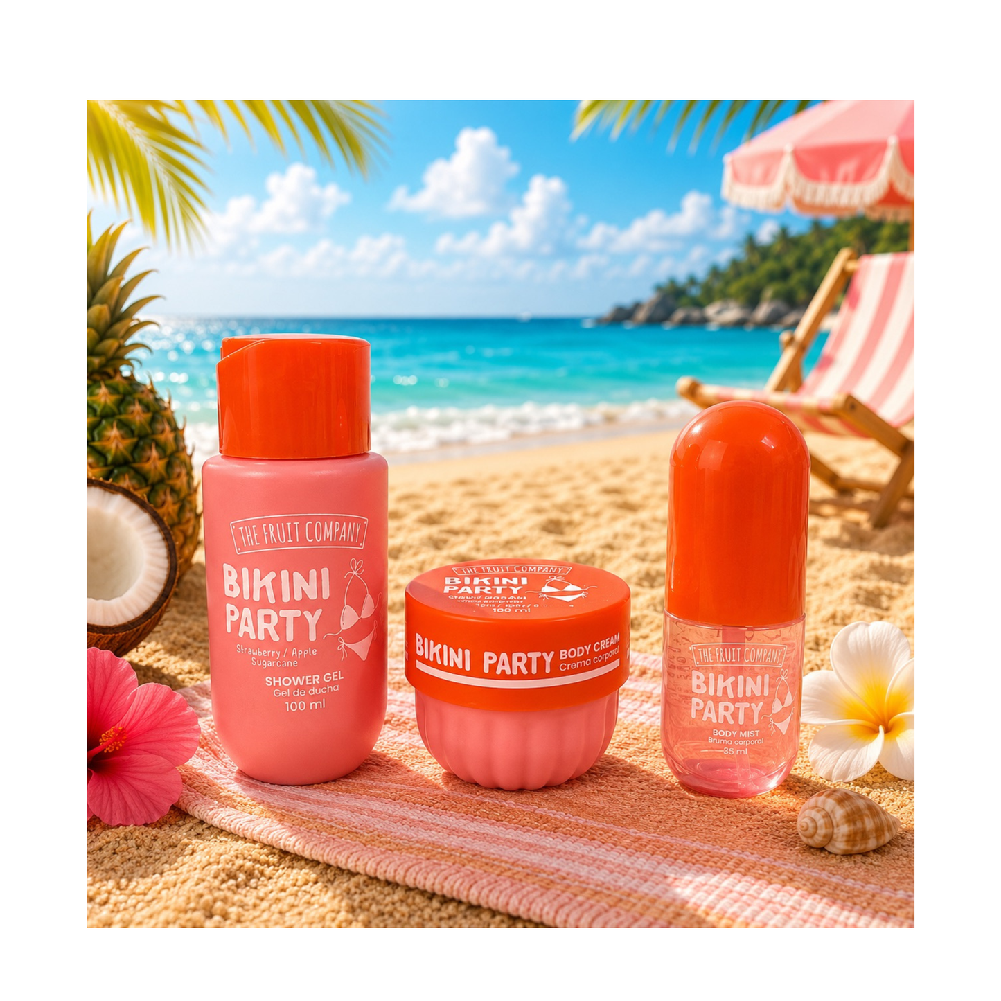 👙 Précommande – Travel Bag Summer Bikini Party 3 Pièces – The Fruit Company