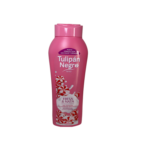 Gel Douche Fraise Chantilly – Tulipán Negro – 650 ml - vegan