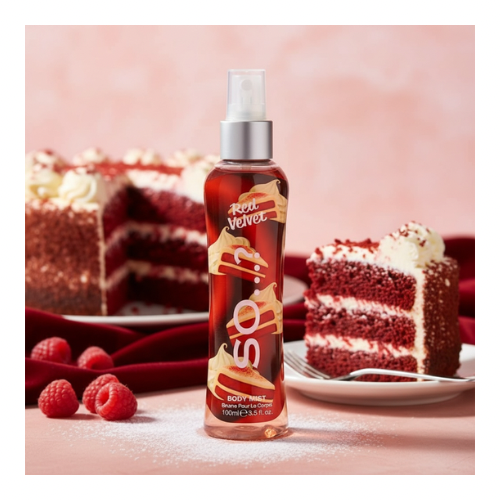 ❤️ So…? – Brume Parfumée Corps Red Velvet – 100 ml