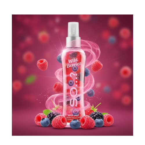 🍓 So…? – Brume Parfumée Corps Wild Berries – 100 ml